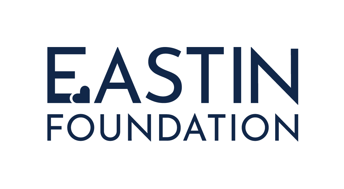 Eastin Foundation logo in navy on transparent background